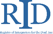 Registry of Interpreters for the Deaf, Inc. Logo